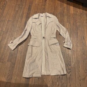 Cache Gold sparkly Women's Trench Coat